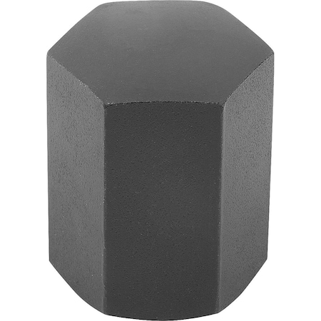 Kipp Positioning Foot, Form:E, Free-Cutting Steel Hardened A. Black Oxidise, Sw=13 K0298.510